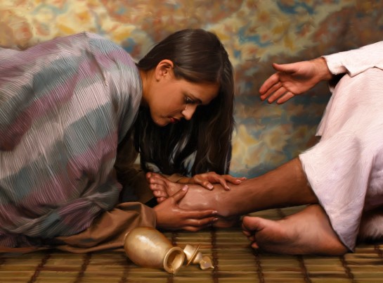 马大，马利亚和拉撒路 – 蒙福的一家