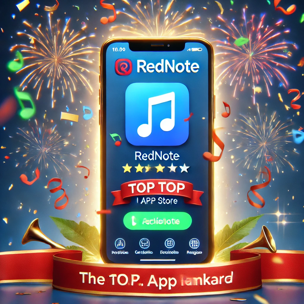 RedNote美国排名第一