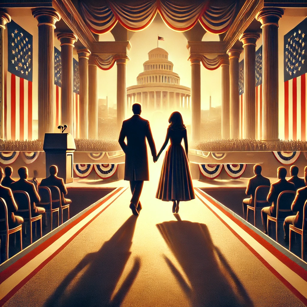 奥巴马夫妇的经典合影