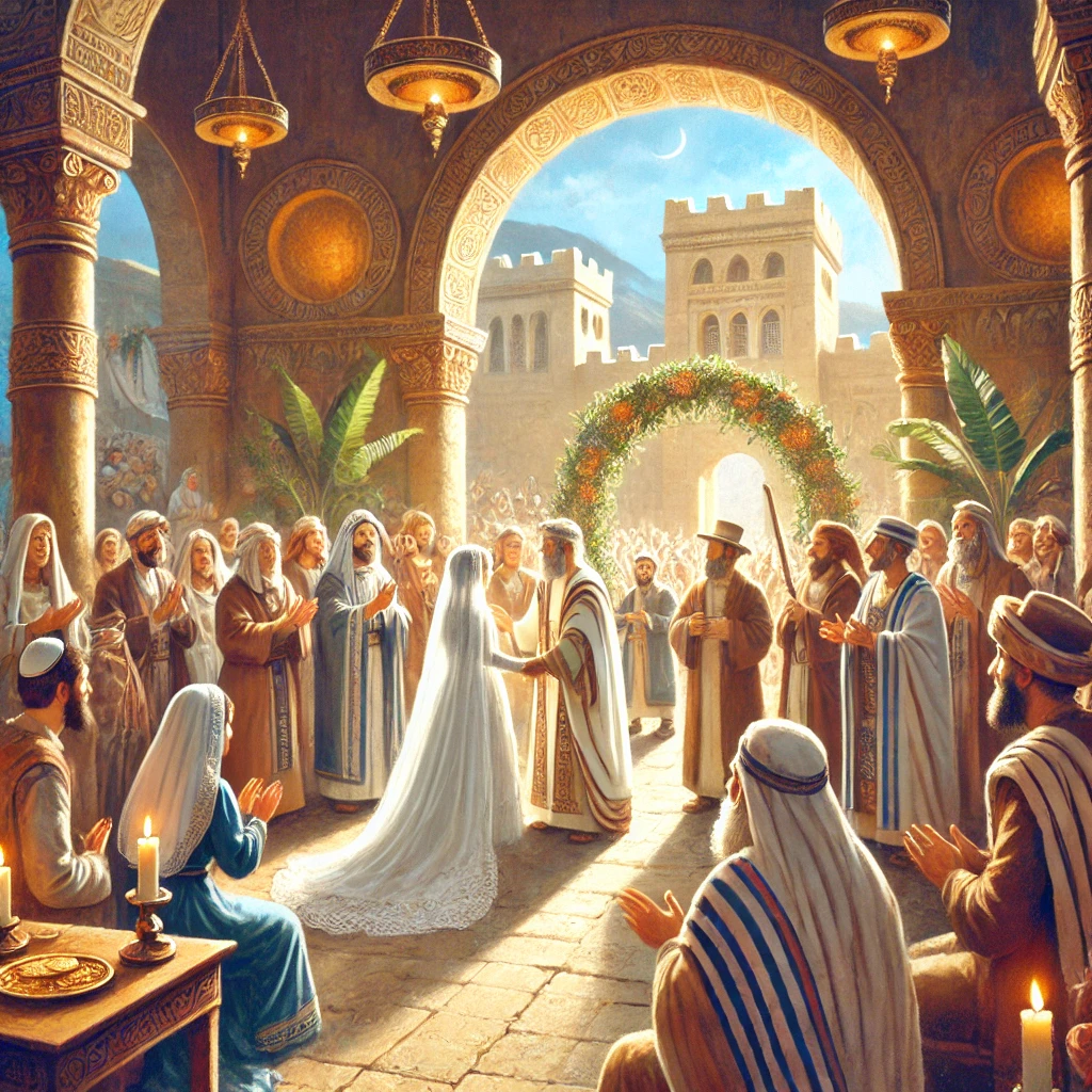 路得与波阿斯的婚礼