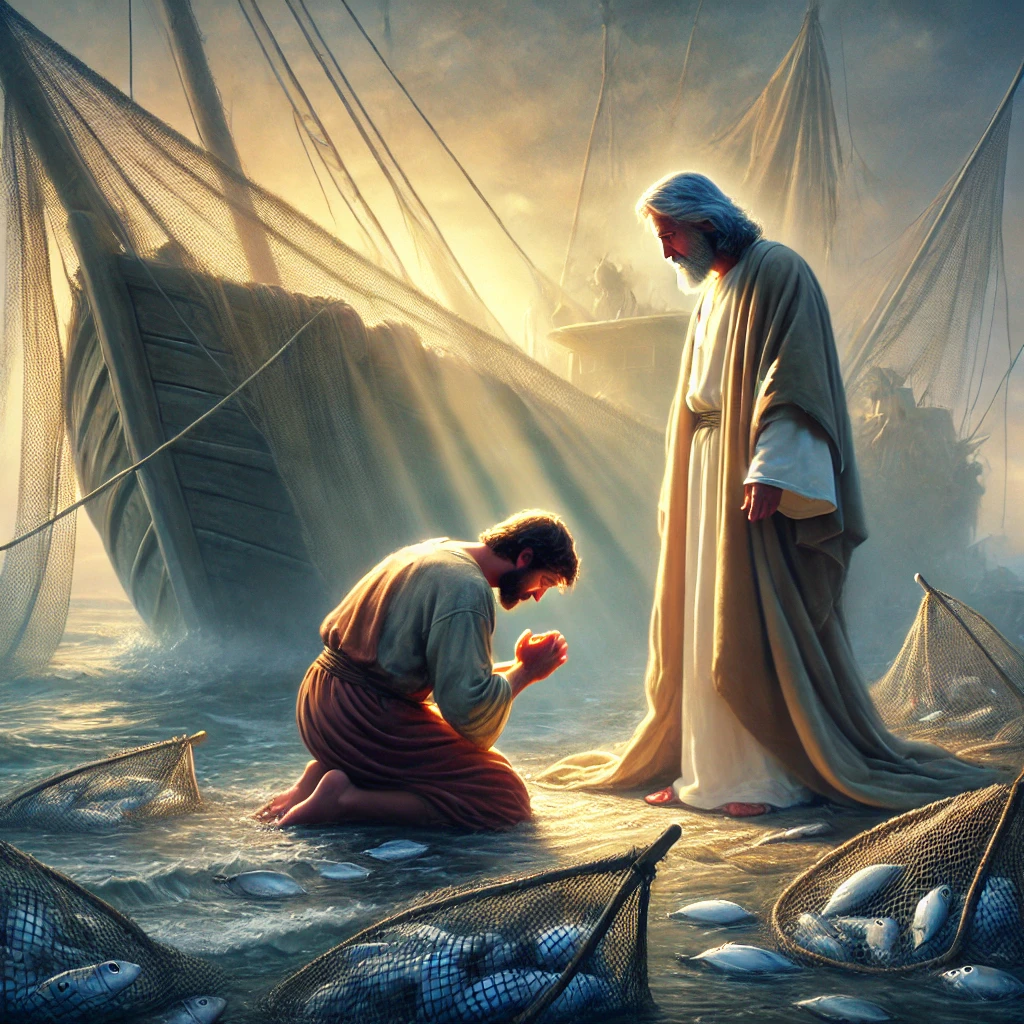 离开我去吧：当罪人遇见圣洁的神