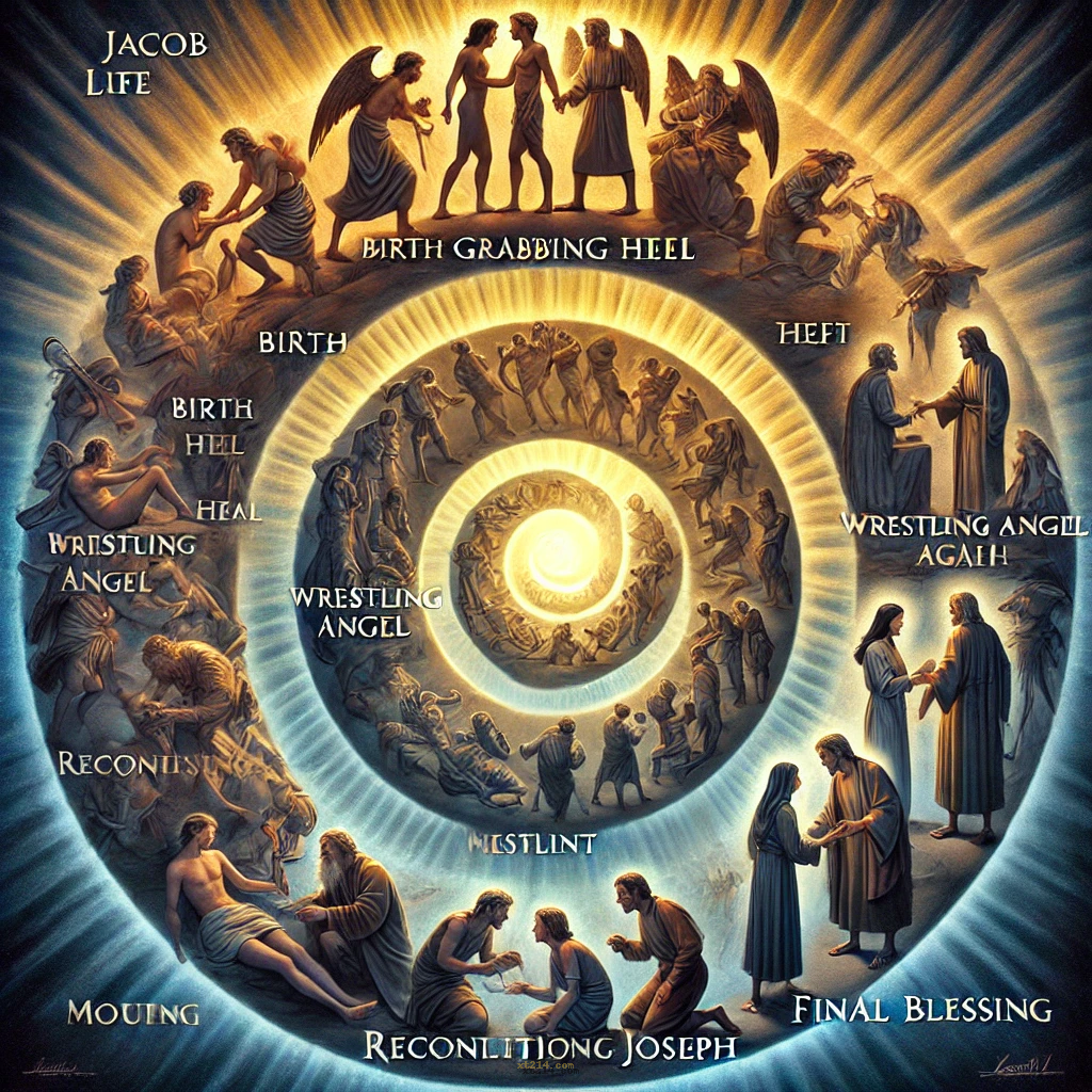 雅各的故事：从强要祝福到甘心顺服 – 一个关于眼光的信息