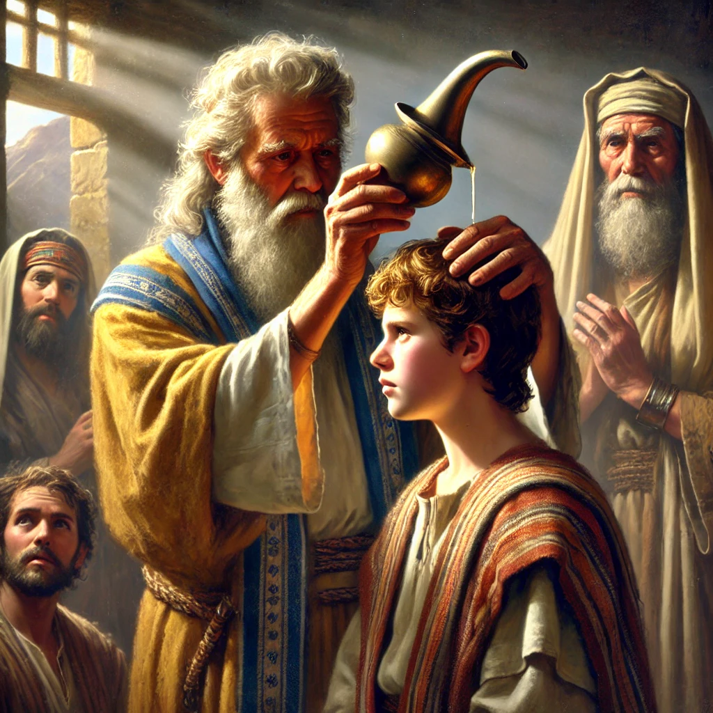 大卫的蒙召：从牧羊少年到以色列王的开端 – 合神心意之人的起点