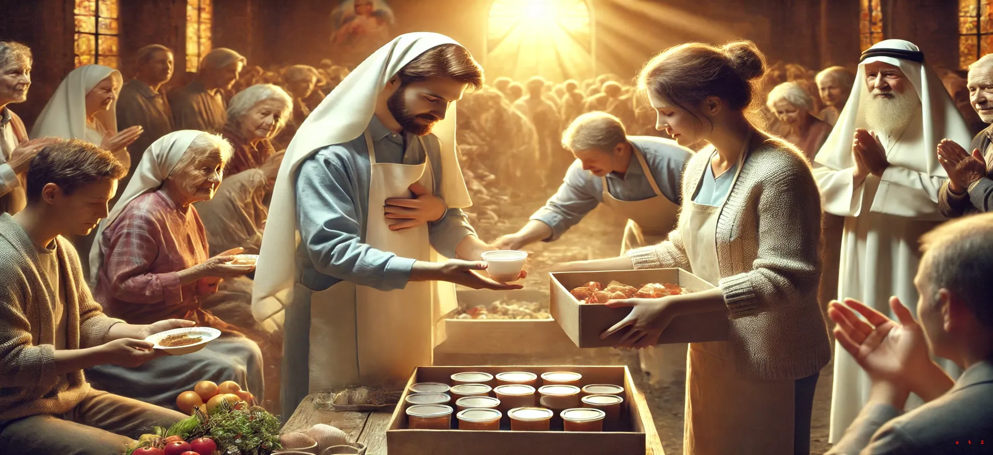 基督徒善行场景