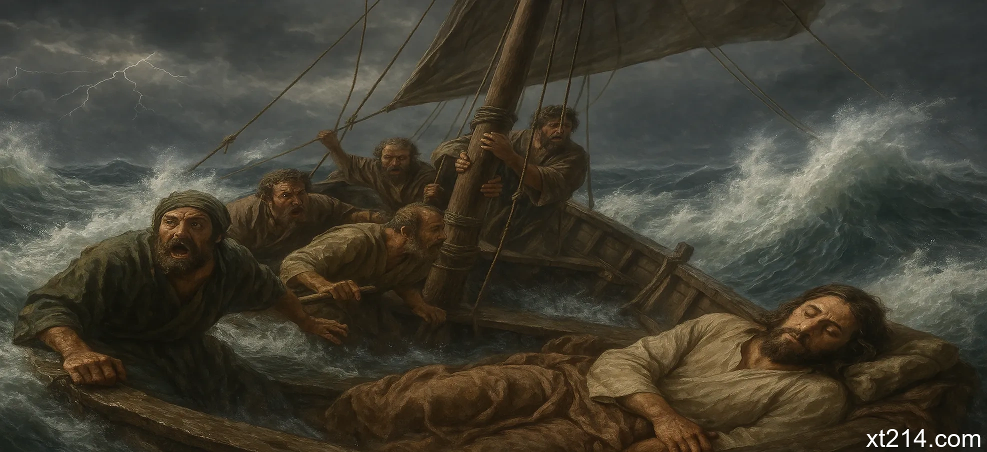 耶稣平静风暴：从恐惧到信靠| Jesus Calms the Storm: From Fear to Faith