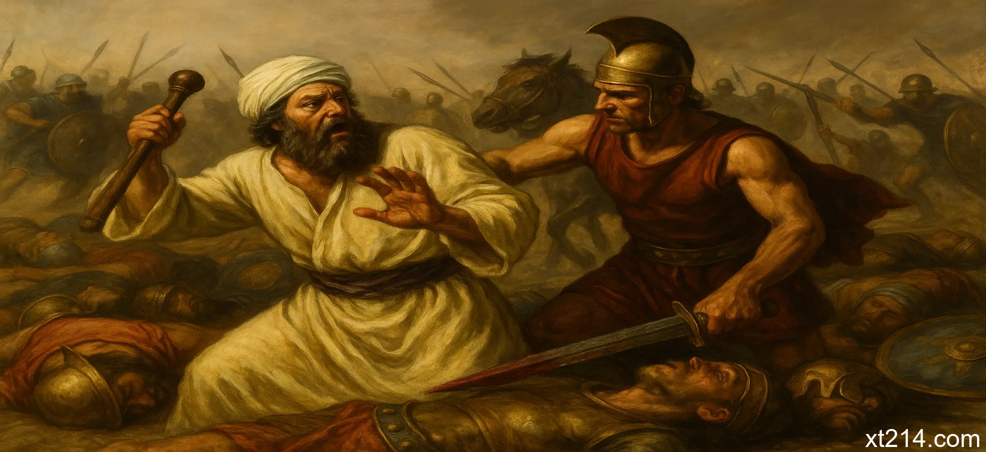 巴兰与米甸人一同被杀，象征假师傅的灭亡