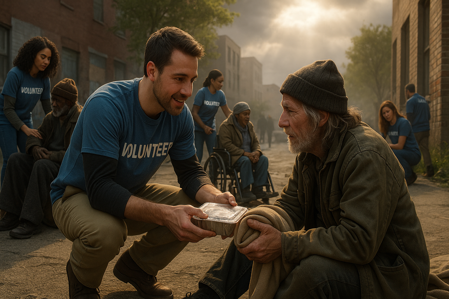 展现对社会边缘群体的关怀和爱心，体现基督徒的爱心实践