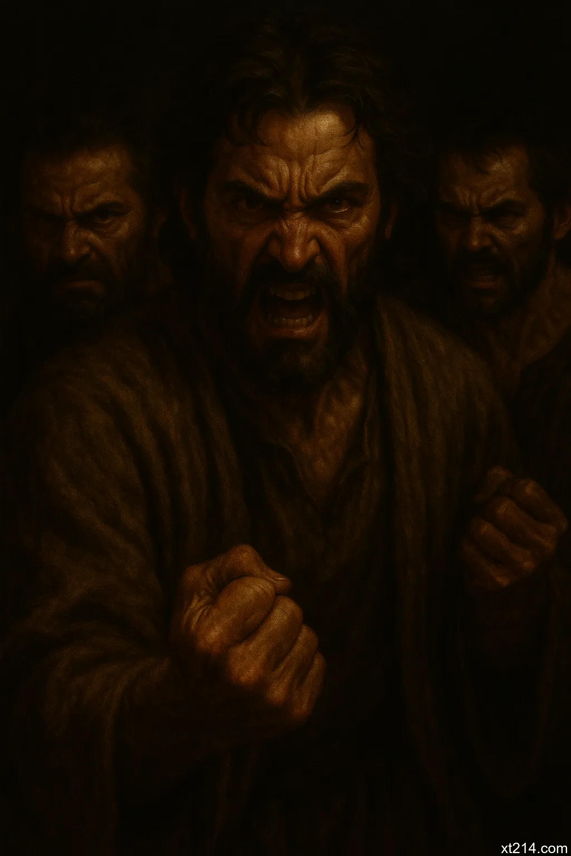 门徒心中充满仇恨和愤怒，无法理解饶恕的真理