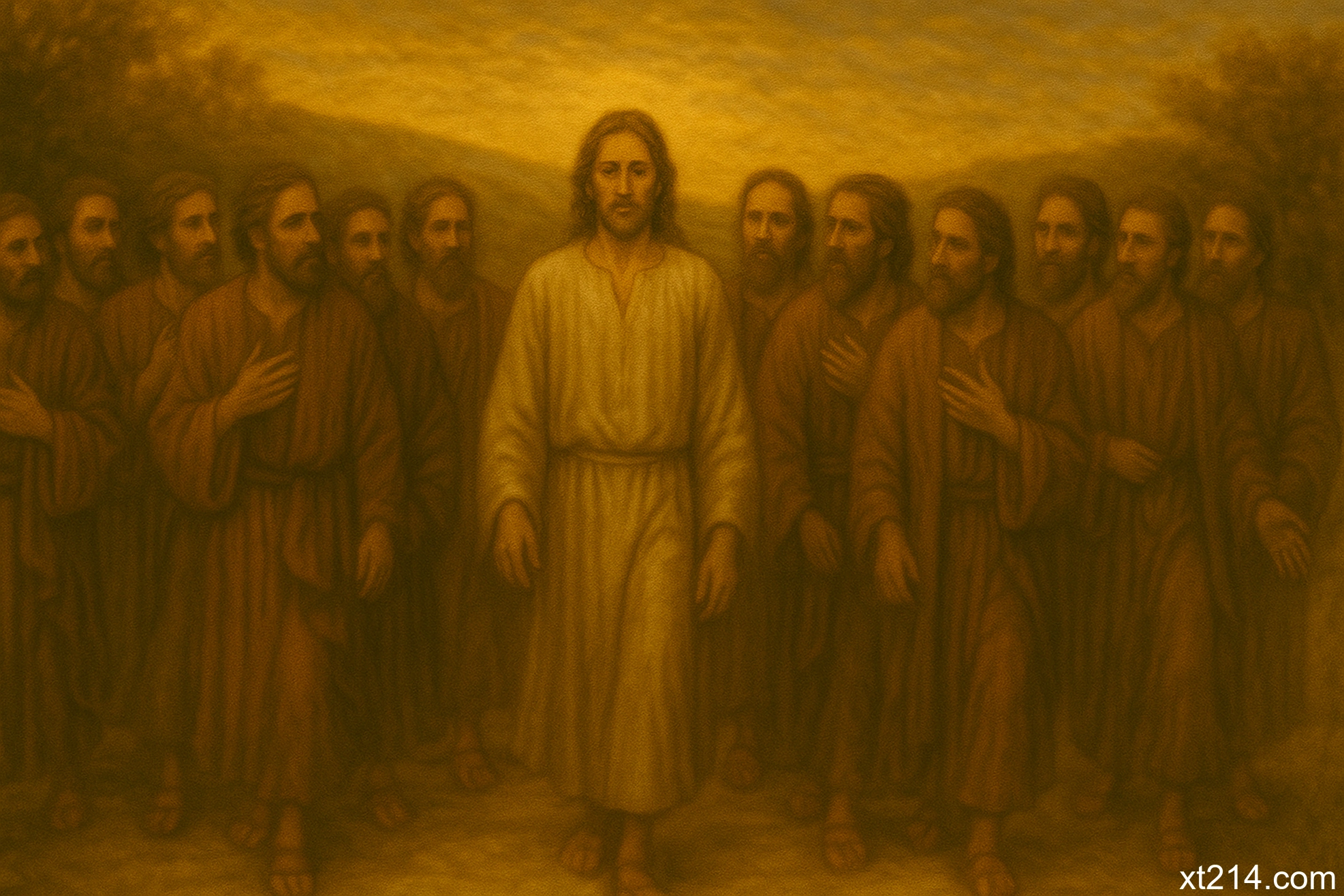 门徒们跟随耶稣三年半的学习历程，展现成长的过程