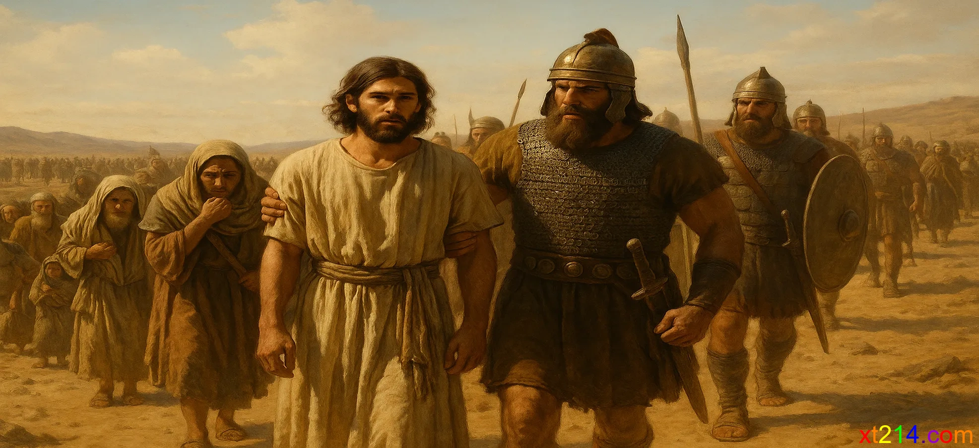 巴比伦军队掳掠犹大百姓，包括年轻的以西结