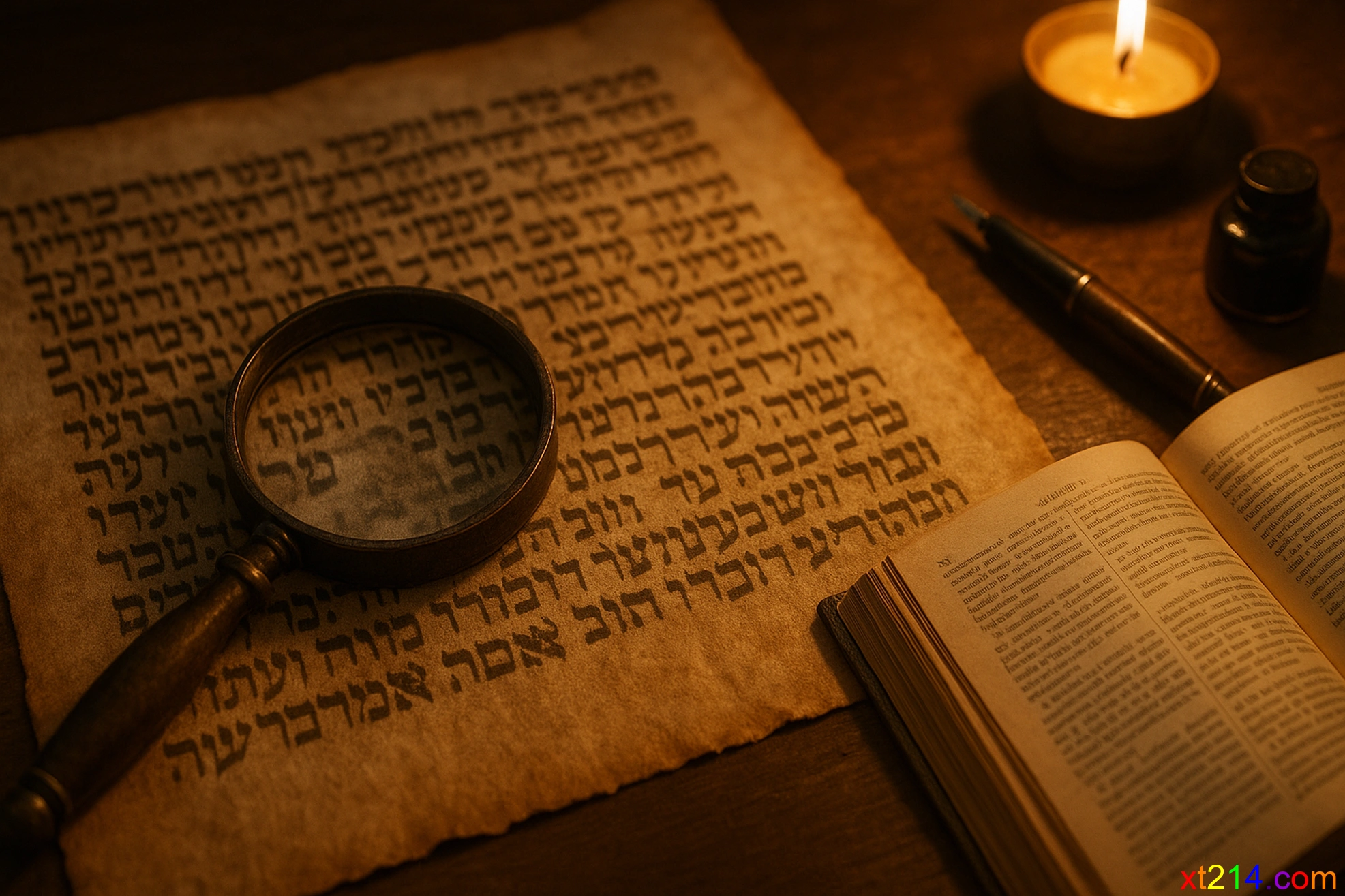 古代希伯来文手稿显示文本的复杂性