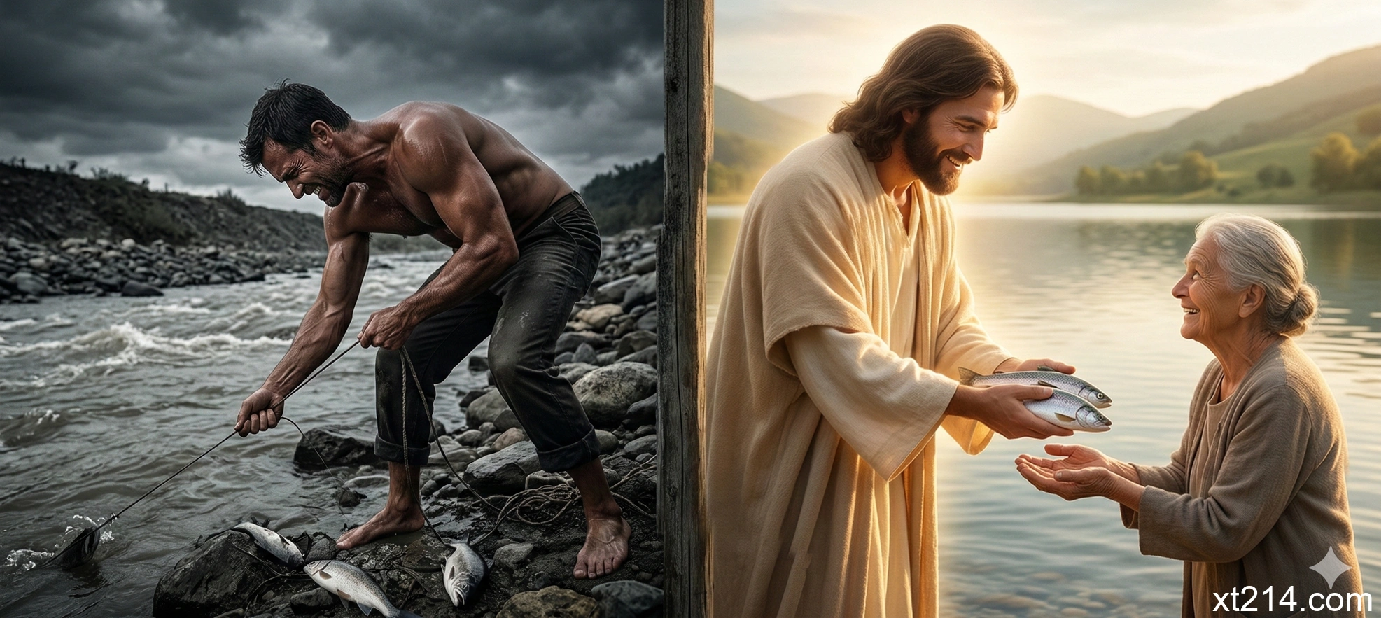 人的逻辑是交换，神的逻辑是白白赐予恩典